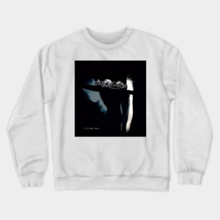 Stevie Ray Vaughan Famous Hat - Blue Crewneck Sweatshirt